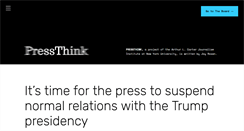 Desktop Screenshot of pressthink.org
